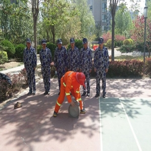 小区项目消防培训